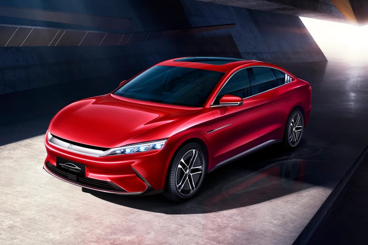 Elektrik Mühərrikli BYD HAN 2022 64.8kWh 180km/h 268hp